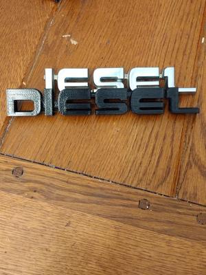 Bricknose Diesel Badge
