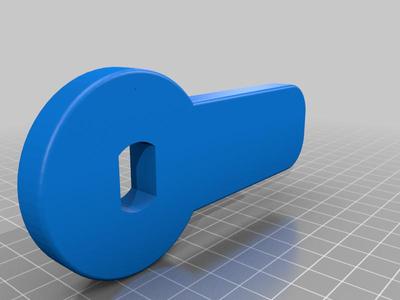Valve handle for Norwesco 2" valve