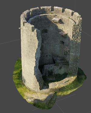 Clough Oughter Castle Co.Cavan crop capped