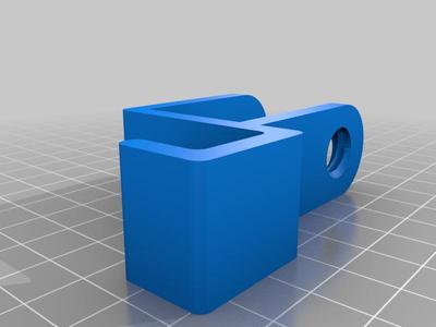 Headphone holder with screw (short width)