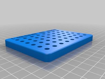 3D printer nozzle organizer 