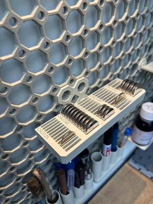 Multiboard button battery holder (push fit)