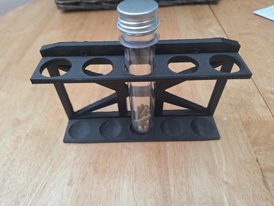 25mm test tube wall storage