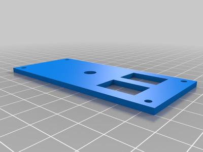 Ender 3 button box for right front side