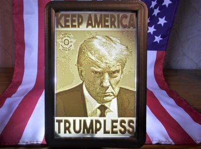 Litophane Trump