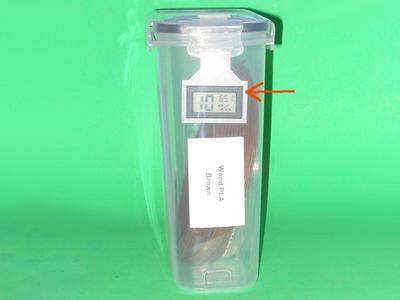 4 Liters Airtight Container Hygrometer Holder