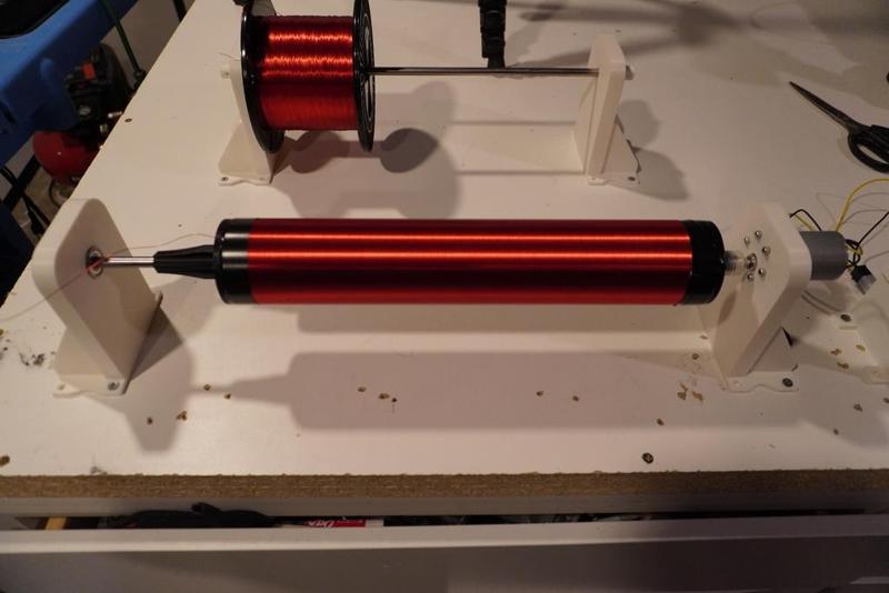 Tesla coil winder 