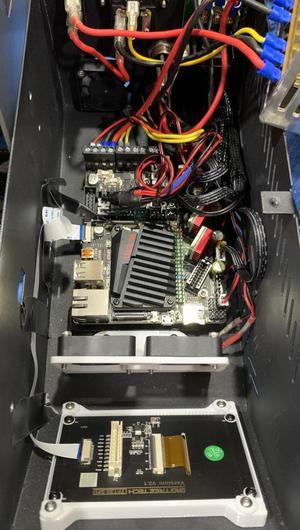 CR-10 Dual Fan Case Console for board