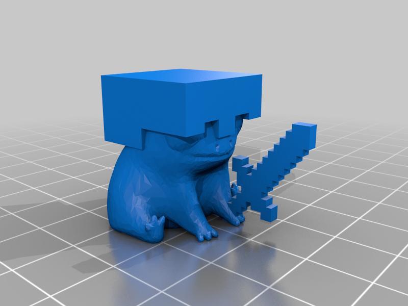 fred the frog plays minecraft