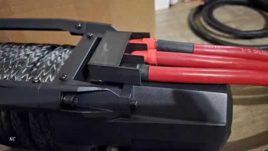 Smittybilt X20 12k winch wire cover