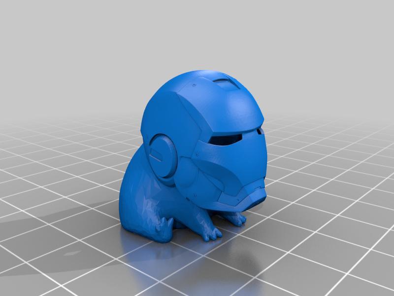 fred the frog iron man