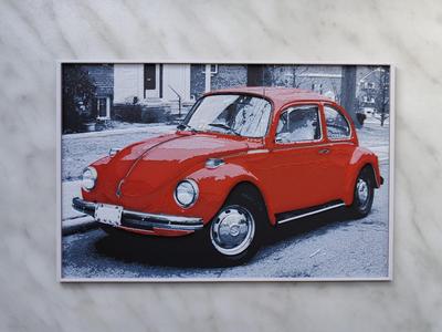 VW Beetle - Hueforge