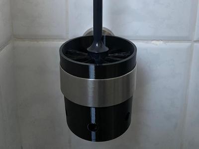 Self-Drying Toilet Brush Holder