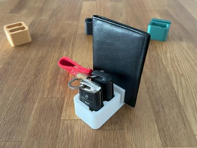 2 Carkey+document holder VW Audi Skoda Seat Cupra 