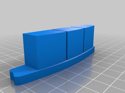 Bouchon Gauche et Droit pour lames de 83mm pour volet roulant piscine