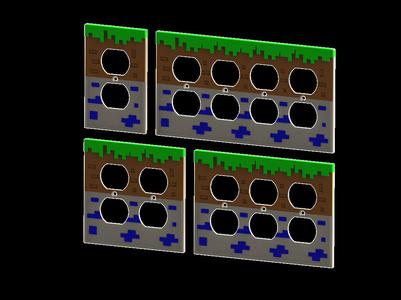 Minecraft Outlet Covers