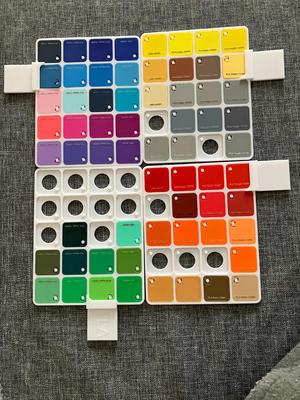 Bambu Swatch Display Board marker