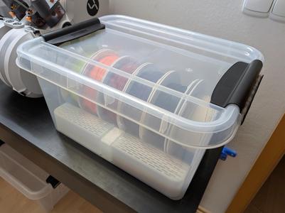 Desiccant containers - Jysk 32l spool storage