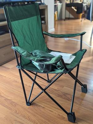 Marquee Folding Camping Chair front leg extension