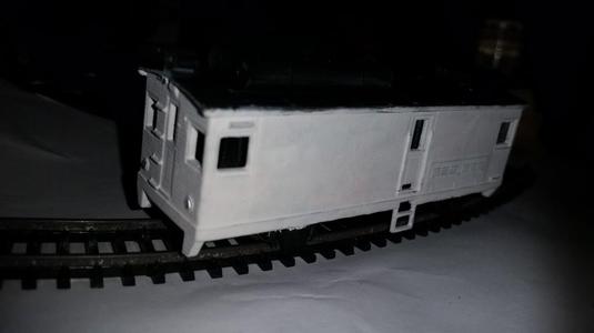A modified boxcab in order to fit with a BTTB mechanics TT scale