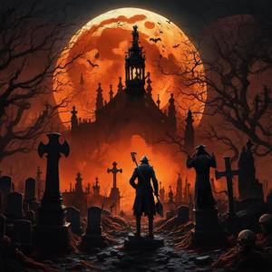 Man in the cemetery