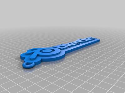 Llavero de Blender