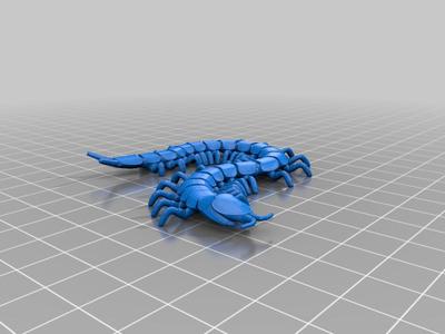 ムカデ（Centipede）3Dデータ