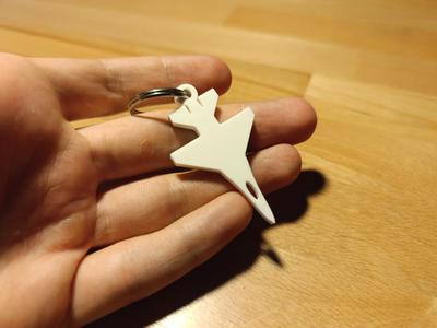 F-16 keychain