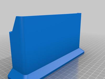 Unifi USW Lite 8 POE vertical stand with light shield