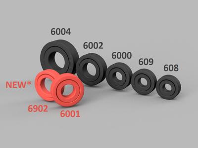 Print in place bearings