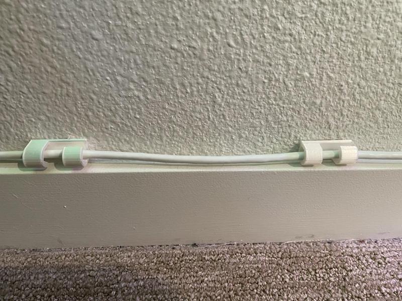 Dual Hook Cable Organizers