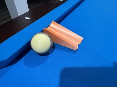 Stimpmeter for Pool Ball