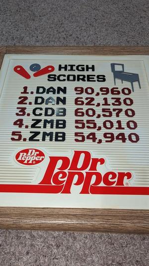 Retro Letterboard Letters
