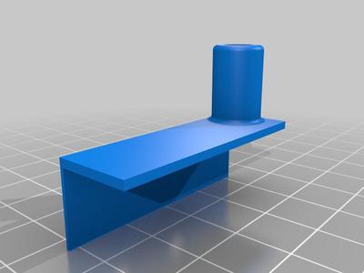 Ender 5 Filamentsensor Grundplatte