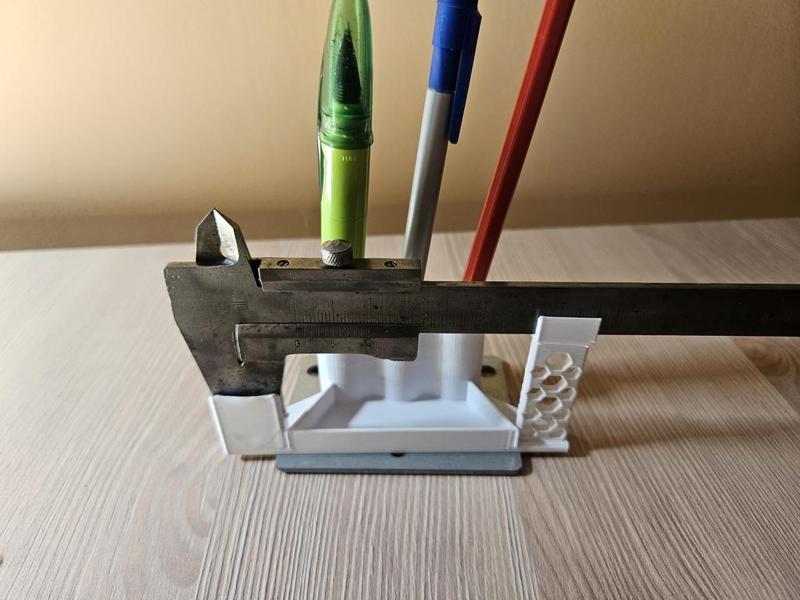 Pens and Caliper holder