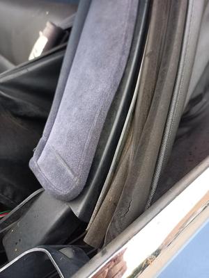 Chrysler LeBaron Quarter Window Track Repair