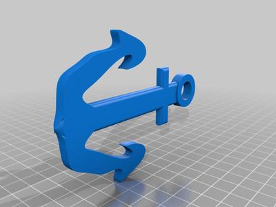 Anchor Keychain