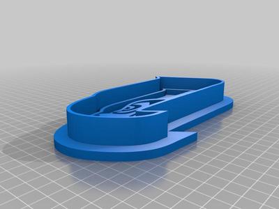 seahawk cookie cutter without rectangle