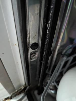 AEG Integrated Dishwasher Screw Cover