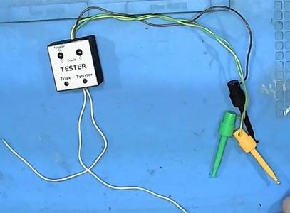Thyristor - Triac tester