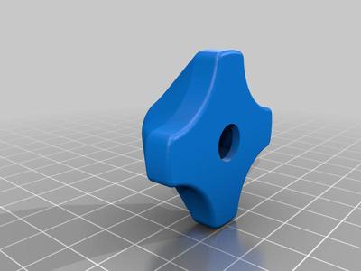 M8 knob with embedded nut- Manopola M8 con dado annegato