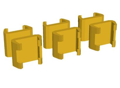 COB LED Striplight Clips