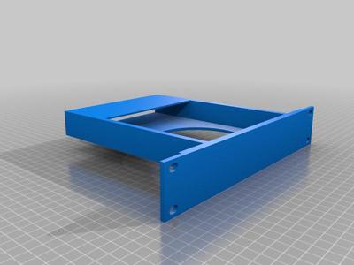 10 inch rack 120mm blower fan mount