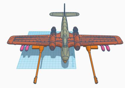 40K Tank Killer (Henschel Hs 129)