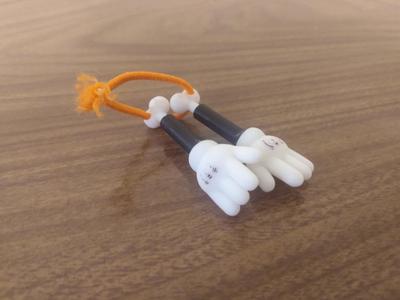 Customizable Rubberhose Arm Keychain