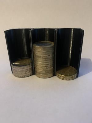 Euro coins sorter