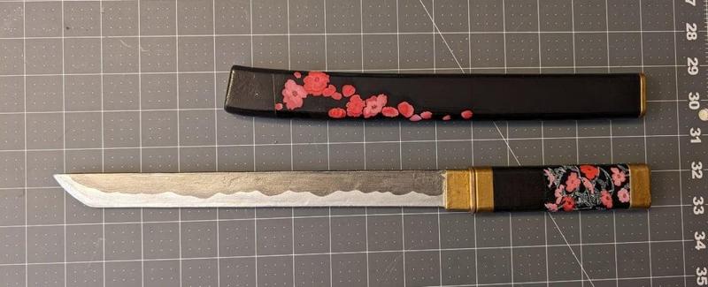 Majima Tanto Demonfire Dagger (RGG Yakuza/ Like a Dragon)