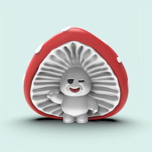mushroom kawaii