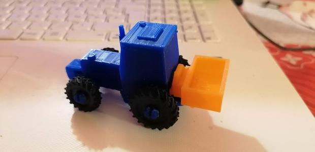 Caisse pour tracteur