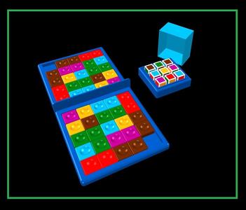 Battle of colorful patterns